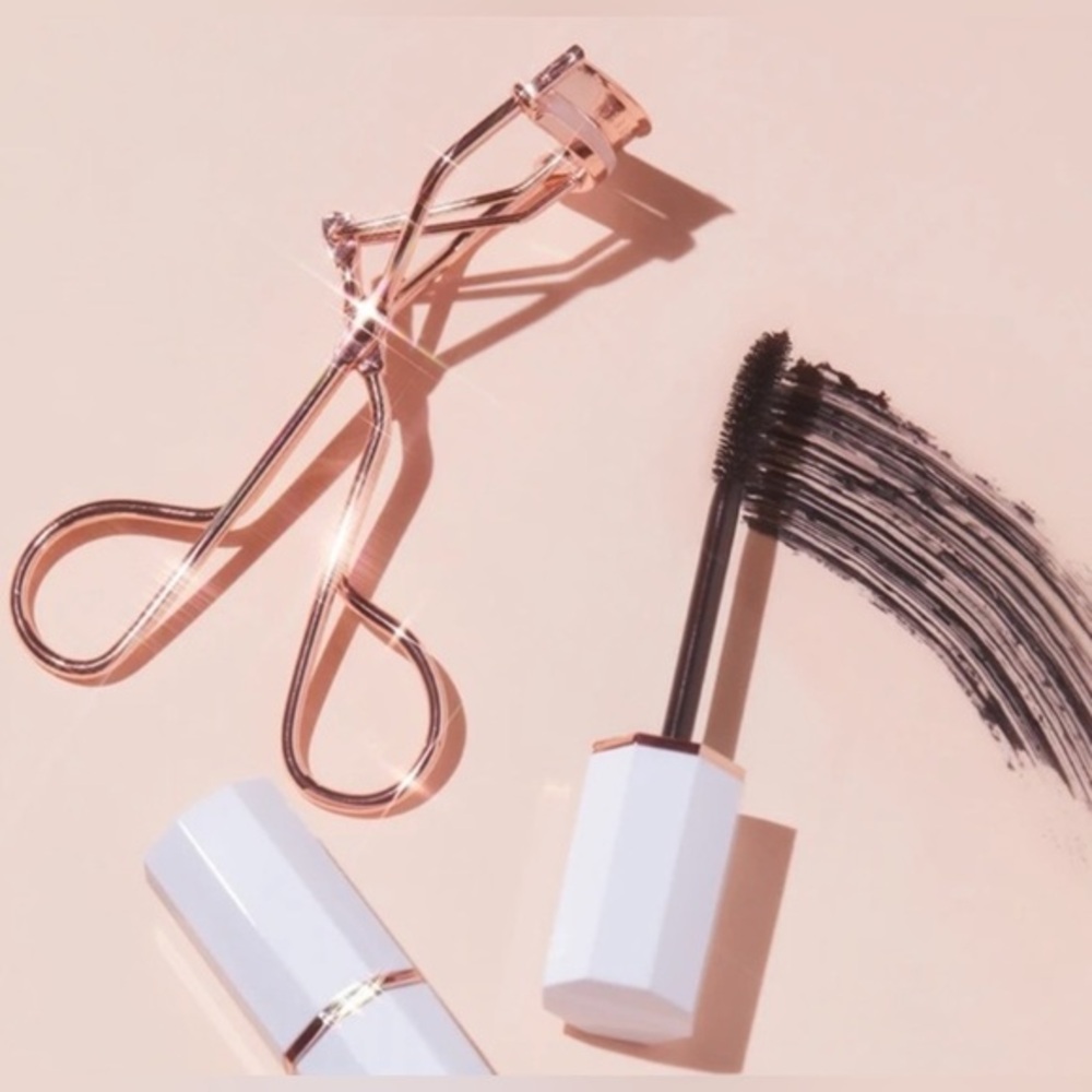 BABE LASH rose gold eyelash curler